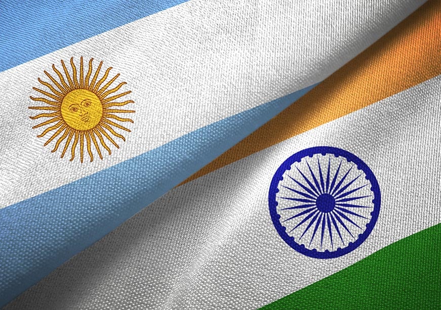 India es el quinto socio comercial más importante de Argentina